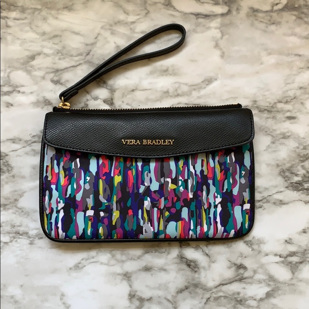 Vera Bradley Watercolor Envelope Wristlet